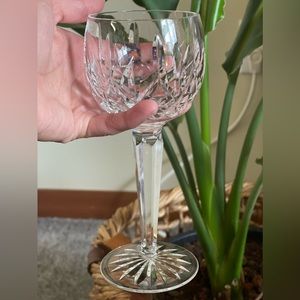 Four gorgeous Waterford Crystal wine glasses